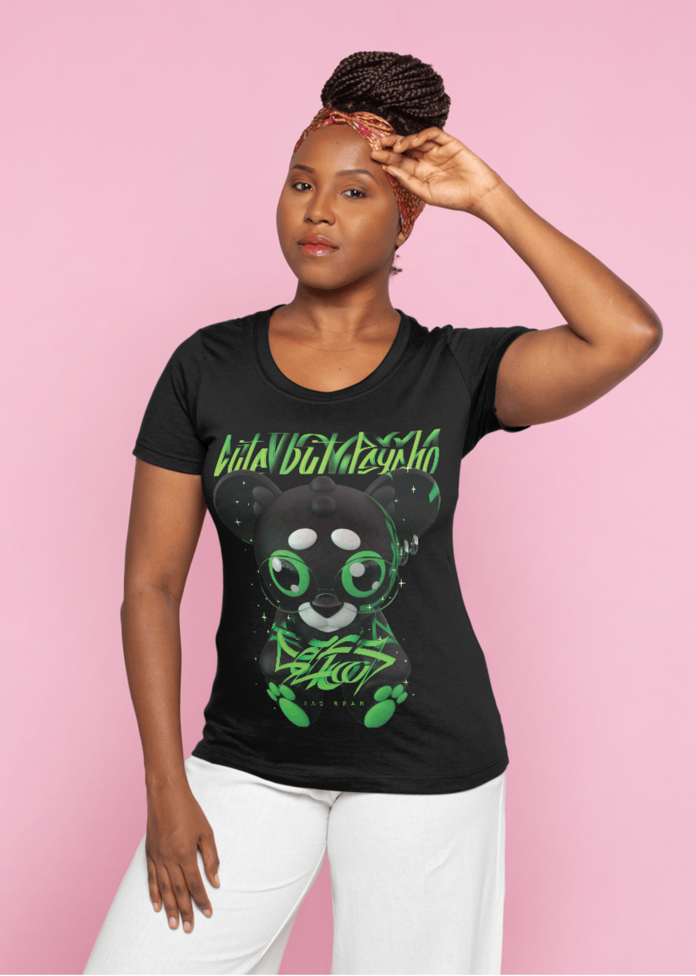 Cute Modern Bear T-shirt