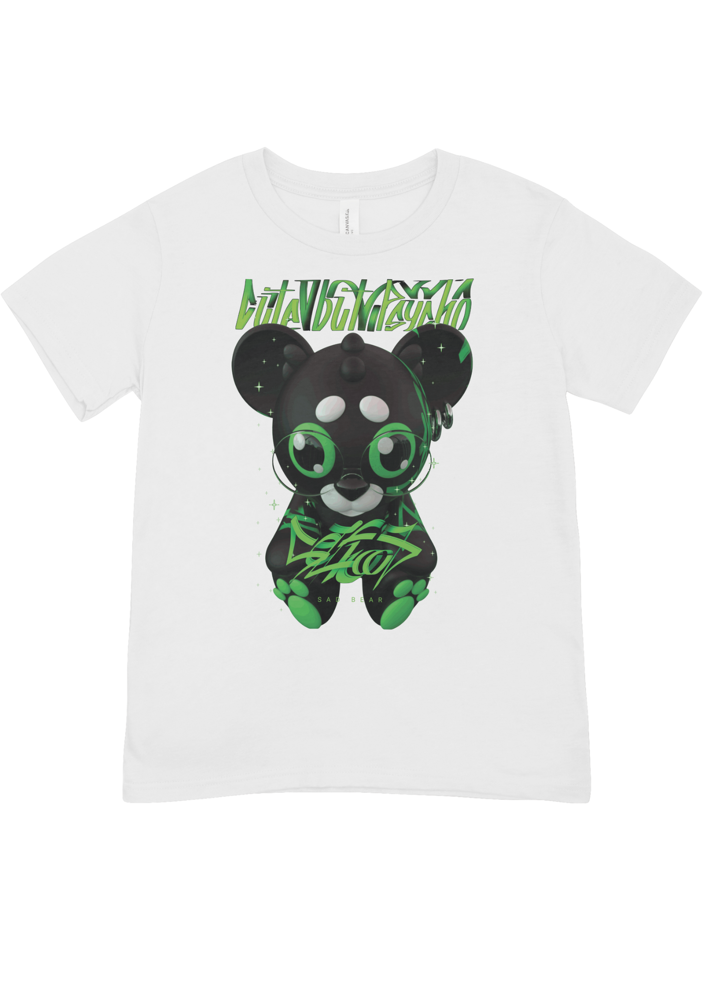 Cute Modern Bear T-shirt
