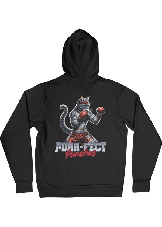 Boxing Cat Hoodie